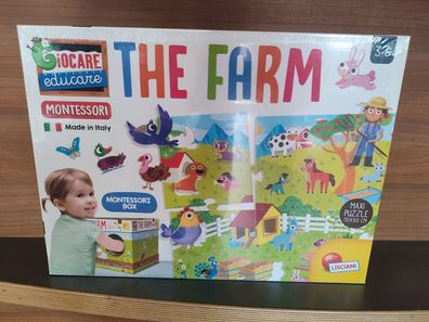 Lisciani EX72484 Montessori Maxi The Farm