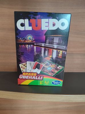 Hasbro Cluedo das klassische Detektivspiel Kompakt Ausführung Spass überall