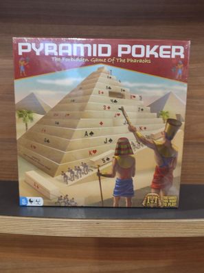 R&R Games 550-50 Pyramid Poker Familienspiel Strategiespiel Legespiel