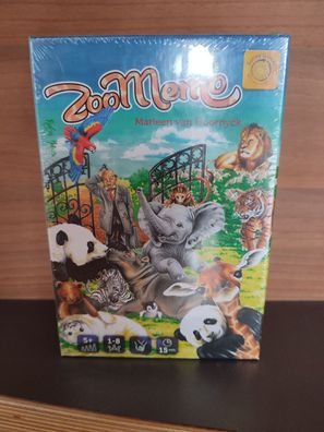 Sunny Games - 2112-1500 ZooMemo Kinderspiel ab 5 Jahren Memoryspiel