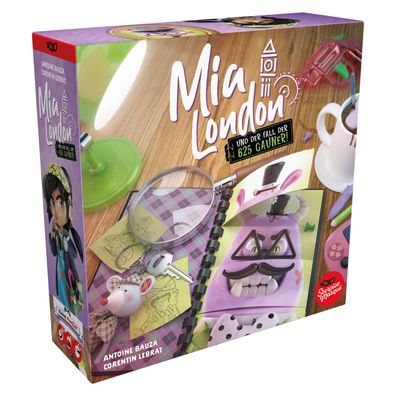 Asmodee LSMD0012 Mia London Kinderspiel Detektivspiel Familienspiel Neu & OVP
