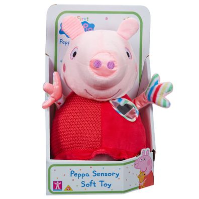 BOTI EUROPE 37909 My First Peppa Pig Plüsch Sinneserkundung Neu & OVP