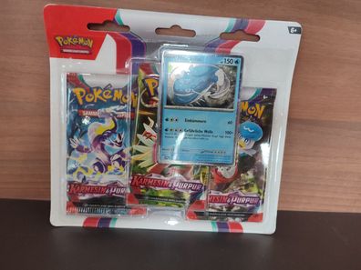 45572 Pokémon-ex Karmesin & Purpur 3-Pack Blister Heerashai Pokemon
