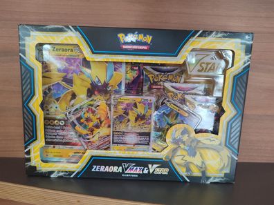 290-45425 Pokemon Zeraora VMAX & VSTAR Kampfbox - Deutsch