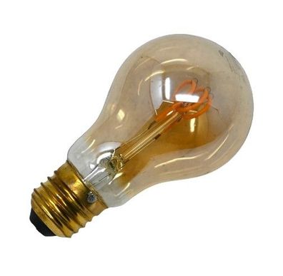 4x Vintage Glühfaden LED Lampe gold E27 A60 3W 210lm 2000K warmweiß Leuchtmittel