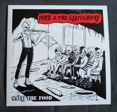 Mike and the Assfuckers - Safe The Food Vinyl LP farbig