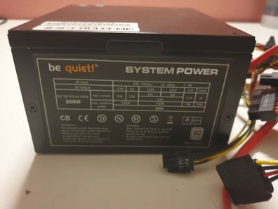 Be Quiet BQT S6-SYS-UA-300W Netzteil 300W