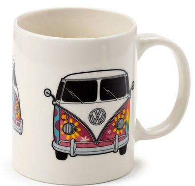 NEU Volkswagen VW Camping Bulli Summer Porzellan Tasse 300ml