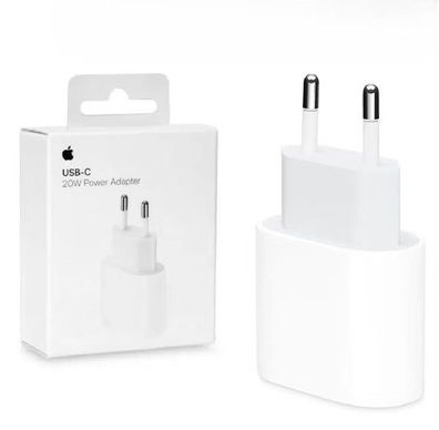 Apple 20W USB-C Power Adapter Ladegerät MHJE3ZM/ A in weiß für iPhone 13, 13 Pro, 14,