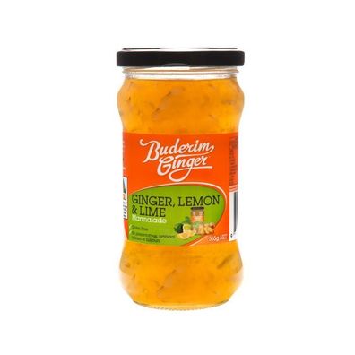 Buderim Ginger Ingwer-Zitronen-Limonen-Konfitüre 365 g