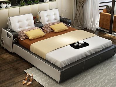 Multifunktion Bett Doppelbetten Modernes Bettgestell Betten 180 x 200 cm