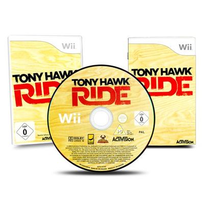 Wii Spiel Tony Hawk Ride ohne Skateboard