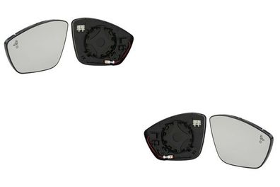 Spiegelglas passend für Peugeot 208 03/12- Set links & rechts