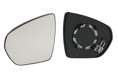 Spiegelglas Außenspiegel Glas passend für Peugeot 3008 ll 05/16- Links
