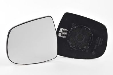 Spiegelglas Außenspiegel Glas passend für Opel Vivaro 08/01- lage. Links Oben
