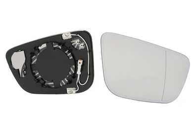 Spiegelglas Außenspiegel Glas passend für BMW 6er G32 06/17- Rechts