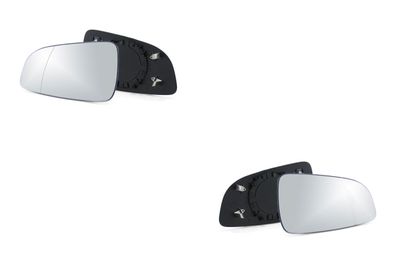 Spiegelglas Außenspiegel Glas Glass passend für Opel Astra H 03/04-01/10 Set L + R
