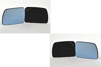 Spiegelglas Außenspiegel Glas Glass passend für BMW X5 E53 05/00-12/06 Set Li Re