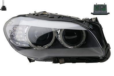 Scheinwerfer Xenon passend für BMW 5 FF11 10-13 Rechts mit LWR Leuc. Steuergerät