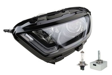Scheinwerfer Xenon links passend für Ford Ecosport 17- schwarz mit Leuchtmitteln