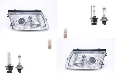 Scheinwerfer Xenon Front passend für VW Passat 97 3B 96-00 Leuchtmittel Satz L R
