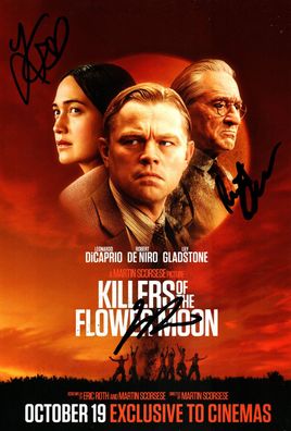 Killers of the Flowermoon Cast Autogramm Leonardo Dicaprio