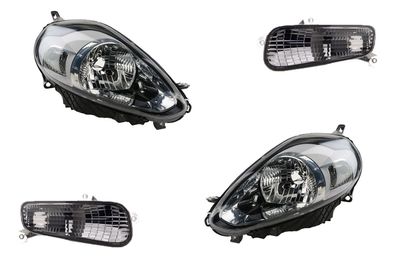 Scheinwerfer passend für Fiat Punto 199 10/09- H4 Set Links Rechts inkl. Blinker