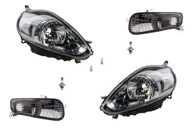 Scheinwerfer passend für Fiat Punto 199 10/09- Leucht. Satz Links Rechts Blinker