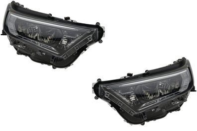 Scheinwerfer LED passend für Toyota Rav4 18- Set Links Rechts mit LWR Blink. TFL