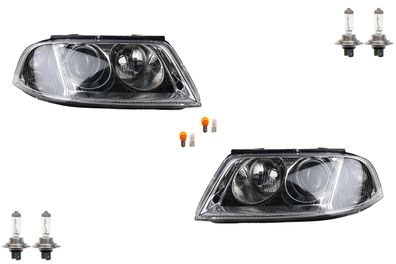 Scheinwerfer Halogen passend für VW Passat 3B Set mit Leuchtmitteln Links Rechts