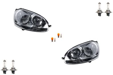Scheinwerfer Halogen passend für VW Golf 5 V ab 10/03- Leucht. Satz Links Rechts