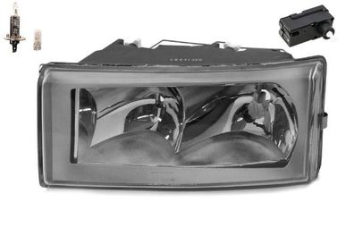 Scheinwerfer Halogen passend für Iveco Daily II Links Leuchtmittel m. Stellmotor