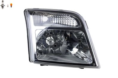 Scheinwerfer Halogen passend für Ford Transit Connect 02 02- Rechts Leuchtmittel