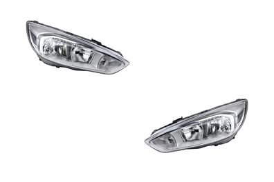 Scheinwerfer Halogen passend für Ford Focus 11 10/2014- H7 H15 Satz Links Rechts