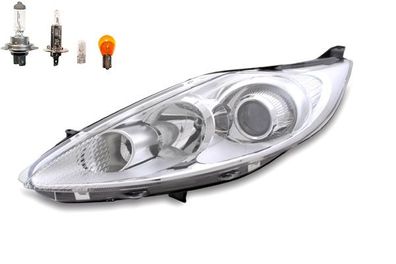 Scheinwerfer Halogen passend für Ford Fiesta 08 10/2008-11/12 Links Leuchtmittel