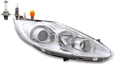 Scheinwerfer Halogen passend für Ford Fiesta 08 10/08- 11/12 Rechts Leuchtmittel