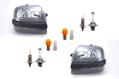 Scheinwerfer Halogen passend für Fiat Doblo 119 223 01-05 Leuchtmittel Set Li Re