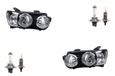 Scheinwerfer Halogen passend für Chevrolet Aveo 11 11- m. H7 H1 Set Links Rechts