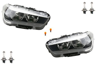 Scheinwerfer Halogen passend für BMW X1 F48 11/14-06/19 Leuch. Satz Links Rechts