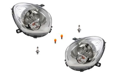 Scheinwerfer Halogen passend für BMW Mini Countryman 10- Leuchtmittel Set Li. Re