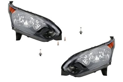 Scheinwerfer Halogen HSW passend für Ford Transit 13 15-18 Leuchtmittel Satz L R