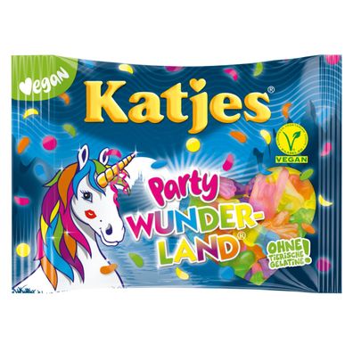 Katjes Wunderland Pink Edition Fruchtgummi für Veganer geeignet 175g