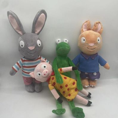 Kawaii Piggy Froggy Plüsch Puppe Kinder Einschlafhilfe Puppe Pip and Posy Spielzeug