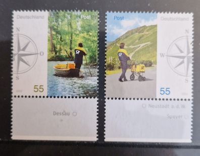 BRD - MiNr. 2481-82 - Post: Briefzustellung in Deutschland (II)