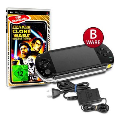 Original Sony PlayStation Portable - PSP 1004 Konsole in BLACK / Schwarz #10B + ...