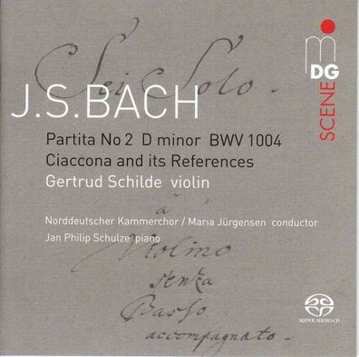 Johann Sebastian Bach (1685-1750): Partita für Violine BWV 1004 - MDG - (Classic /