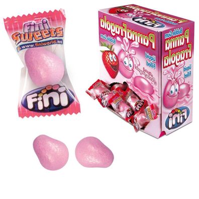 Bubble Gum Boom Kaugummi Erdbeer Sahne glutenfrei 200 Stück Display