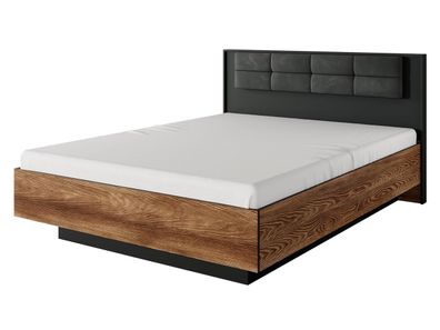 Bett 160 Milton Doppelbett mit zwei Bettkästen für die Bettwäsche Schlafzimmer