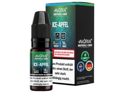 Avoria - Nikotinsalz Liquid - Ice Apfel