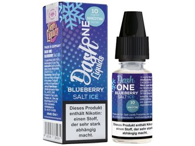 Dash Liquids - One - Blueberry Ice - Nikotinsalz Liquid